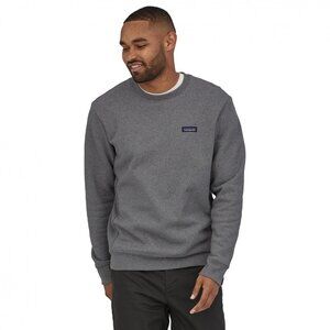 Patagonia Men's P-6 Uprisal Crew Sweatshirt -  Large, Grey